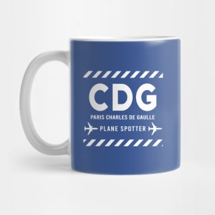 CDG Plane Spotter | Gift Mug